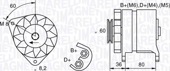 Magneti Marelli 054022604010 - Alternator furqanavto.az