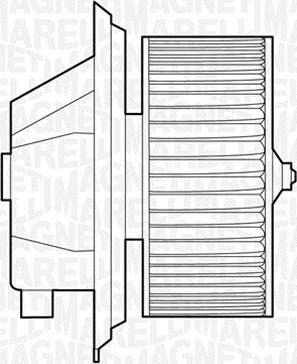 Magneti Marelli 069412513010 - Elektrik mühərriki, daxili üfleyici furqanavto.az