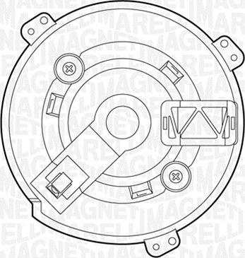 Magneti Marelli 069412520010 - Daxili üfleyici furqanavto.az