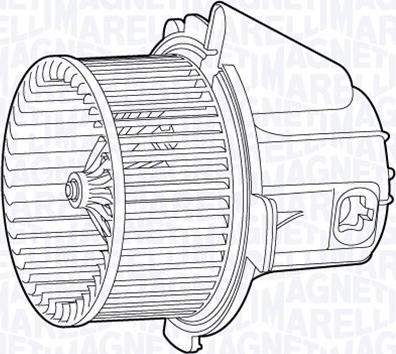 Magneti Marelli 069412669010 - Daxili üfleyici furqanavto.az