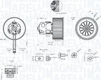 Magneti Marelli 069412344010 - Daxili üfleyici furqanavto.az