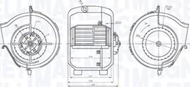 Magneti Marelli 069412758010 - Daxili üfleyici furqanavto.az