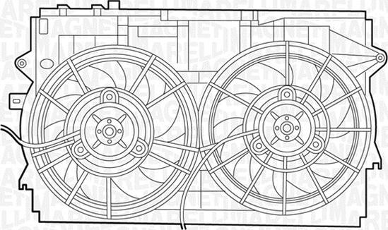 Magneti Marelli 069422445010 - Fen, radiator furqanavto.az