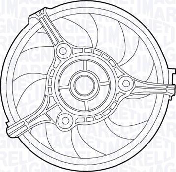 Magneti Marelli 069422468010 - Fen, radiator furqanavto.az