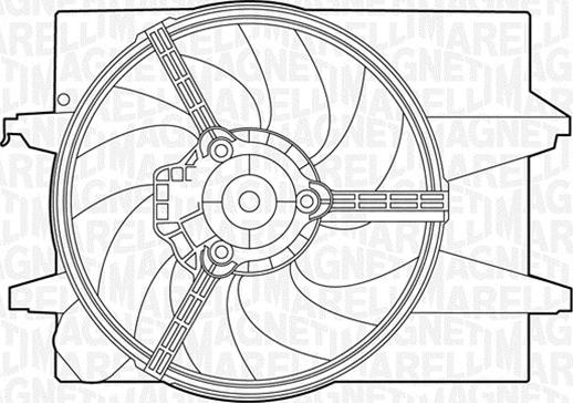 Magneti Marelli 069422400010 - Fen, radiator furqanavto.az