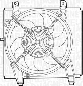 Magneti Marelli 069422408010 - Fen, radiator furqanavto.az