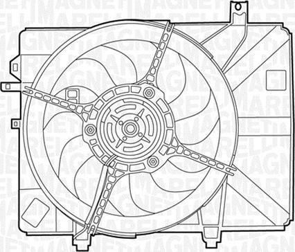 Magneti Marelli 069422407010 - Fen, radiator furqanavto.az