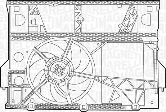 Magneti Marelli 069422430010 - Fen, radiator furqanavto.az