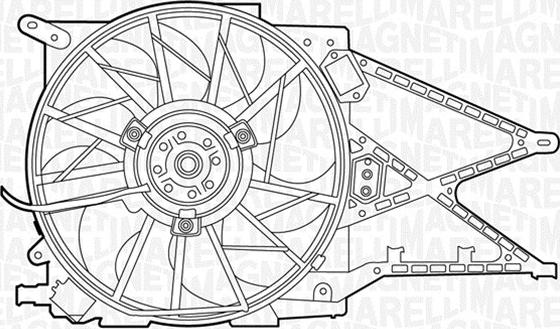 Magneti Marelli 069422433010 - Fen, radiator furqanavto.az