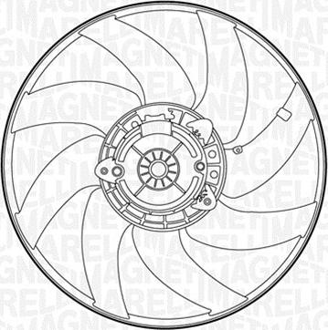 Magneti Marelli 069422422010 - Fen, radiator furqanavto.az