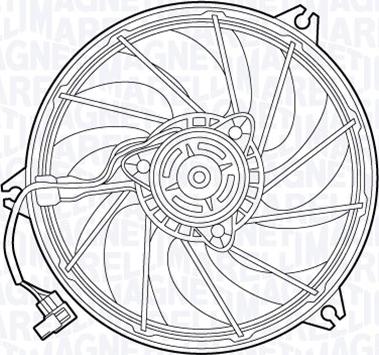 Magneti Marelli 069422549010 - Fen, radiator furqanavto.az