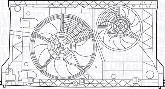 Magneti Marelli 069422540010 - Fen, radiator furqanavto.az