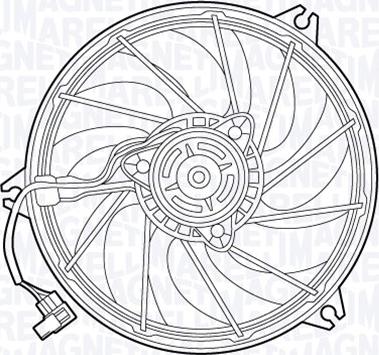 Magneti Marelli 069422548010 - Fen, radiator furqanavto.az