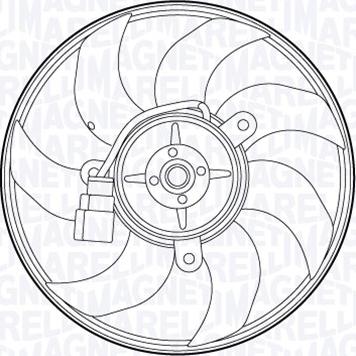 Magneti Marelli 069422556010 - Fen, radiator furqanavto.az