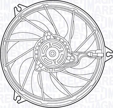 Magneti Marelli 069422552010 - Fen, radiator furqanavto.az