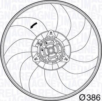 Magneti Marelli 069422564010 - Fen, radiator furqanavto.az