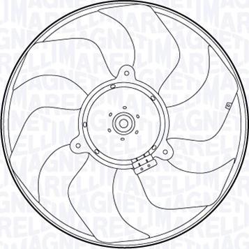 Magneti Marelli 069422562010 - Fen, radiator furqanavto.az