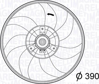 Magneti Marelli 069422567010 - Fen, radiator furqanavto.az