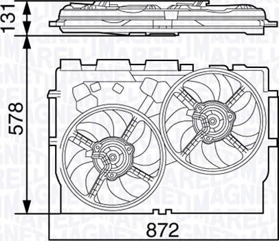 Magneti Marelli 069422583010 - Fen, radiator furqanavto.az