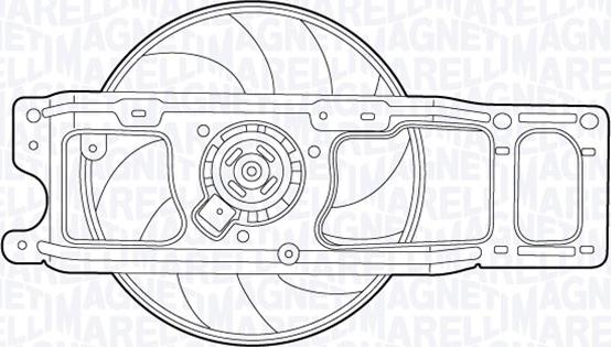 Magneti Marelli 069422535010 - Fen, radiator furqanavto.az