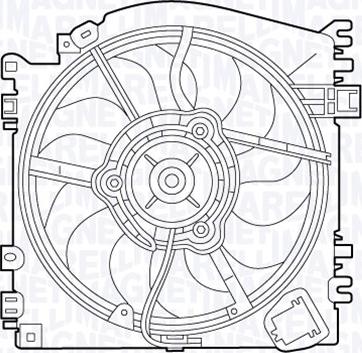 Magneti Marelli 069422537010 - Fen, radiator furqanavto.az