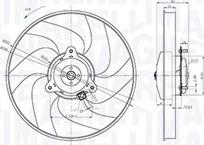 Magneti Marelli 069422866010 - Fen, radiator furqanavto.az