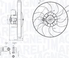 Magneti Marelli 069422868010 - Fen, radiator furqanavto.az