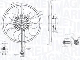 Magneti Marelli 069422889010 - Fen, radiator furqanavto.az