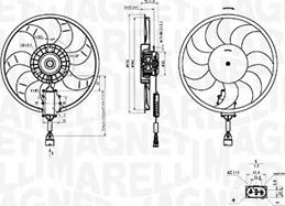 Magneti Marelli 069422882010 - Fen, radiator furqanavto.az