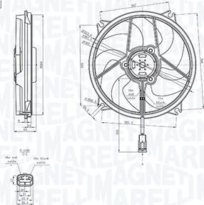 Magneti Marelli 069422839010 - Fen, radiator furqanavto.az