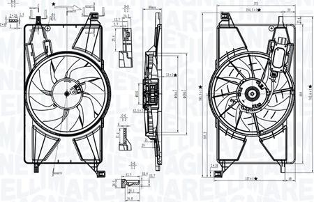 Magneti Marelli 069422834010 - Fen, radiator furqanavto.az