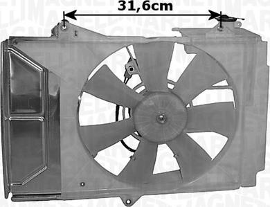 Magneti Marelli 069422821010 - Fen, radiator furqanavto.az