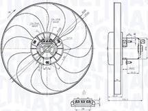 Magneti Marelli 069422879010 - Fen, radiator www.furqanavto.az