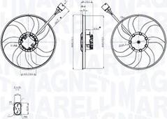 Magneti Marelli 069422875010 - Fen, radiator furqanavto.az