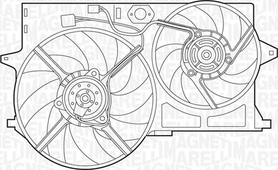 Magneti Marelli 069422390010 - Fen, radiator furqanavto.az