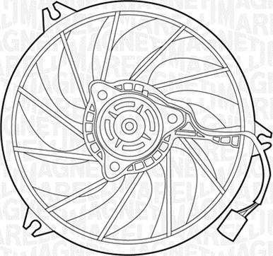 Magneti Marelli 069422391010 - Fen, radiator furqanavto.az