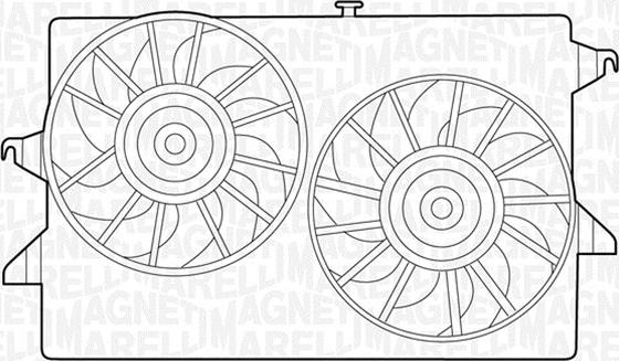 Magneti Marelli 069422398010 - Fen, radiator furqanavto.az