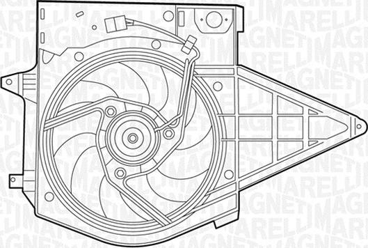 Magneti Marelli 069422392010 - Fen, radiator furqanavto.az