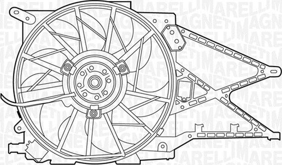 Magneti Marelli 069422343010 - Fen, radiator furqanavto.az