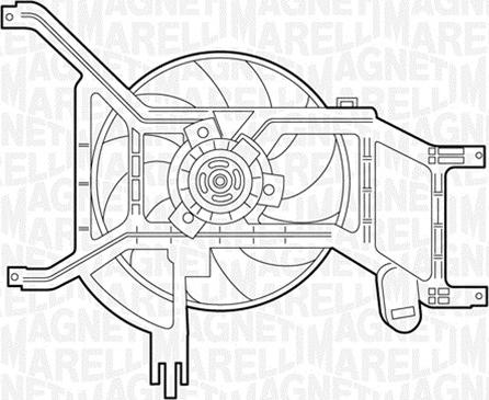 Magneti Marelli 069422354010 - Fen, radiator furqanavto.az