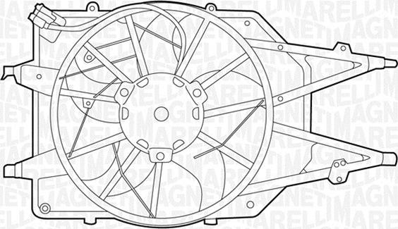 Magneti Marelli 069422311010 - Fen, radiator furqanavto.az