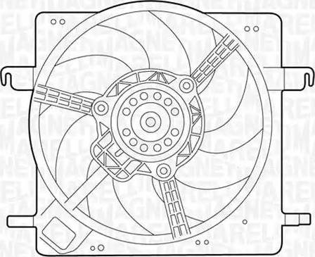 Magneti Marelli 069422313010 - Fen, radiator furqanavto.az