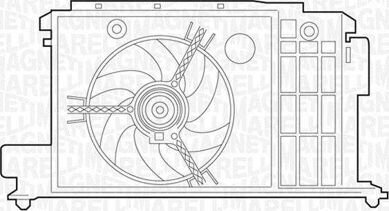 Magneti Marelli 069422384010 - Fen, radiator furqanavto.az