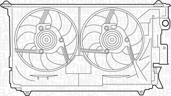 Magneti Marelli 069422383010 - Fen, radiator furqanavto.az