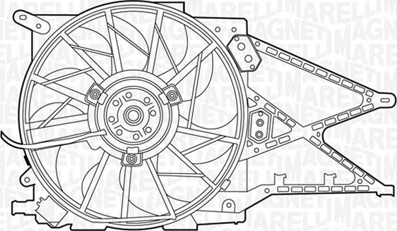 Magneti Marelli 069422330010 - Fen, radiator furqanavto.az