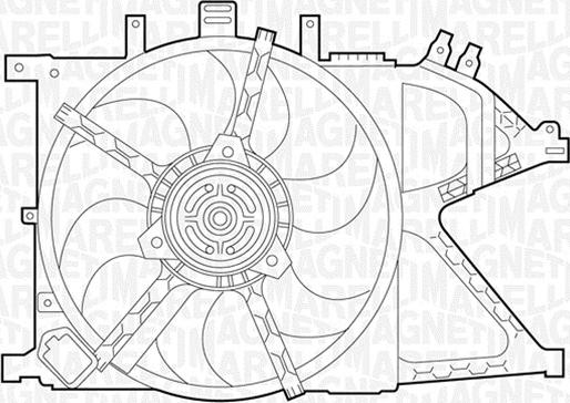 Magneti Marelli 069422331010 - Fen, radiator furqanavto.az