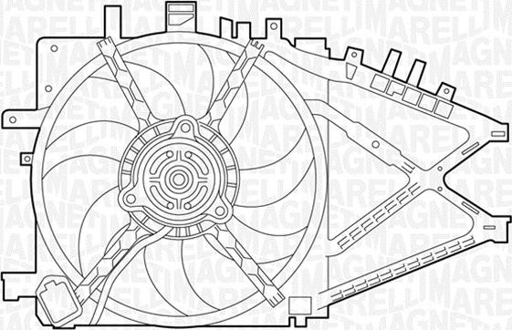 Magneti Marelli 069422338010 - Fen, radiator furqanavto.az