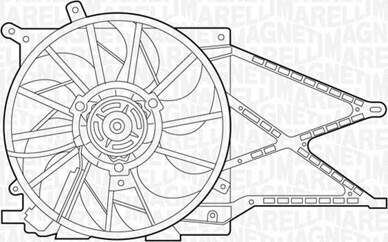 Magneti Marelli 069422332010 - Fen, radiator furqanavto.az