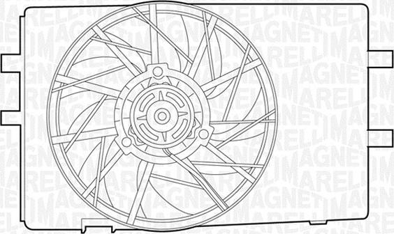 Magneti Marelli 069422325010 - Fen, radiator furqanavto.az