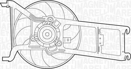 Magneti Marelli 069422375010 - Fen, radiator furqanavto.az